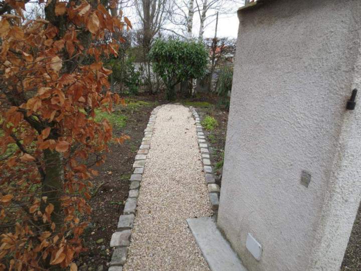 Création d'allée Bouzel