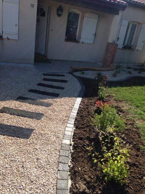 Création allée Bouzel 