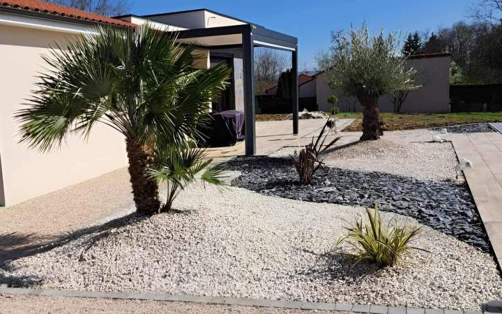 Jardin méditerranéen Bouzel