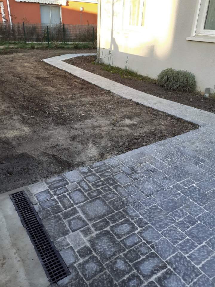 Création allée Bouzel