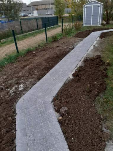 Création allée Bouzel