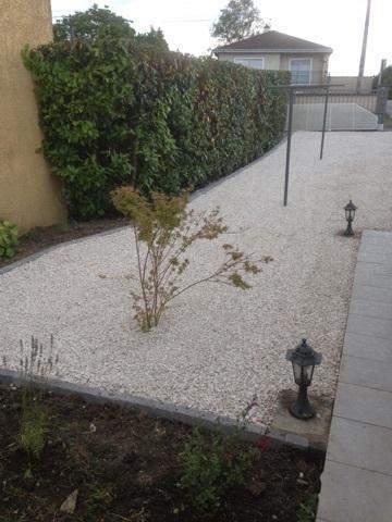 Aménagement du jardin Bouzel 