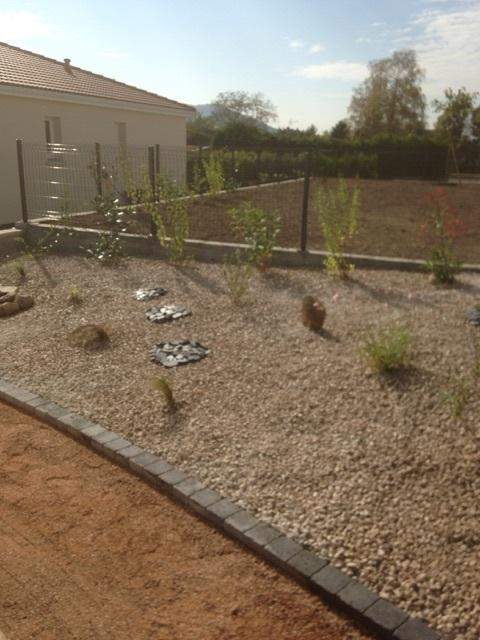 Création du jardin Bouzel