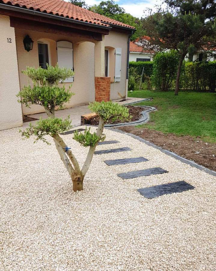 Conception de jardin méditerranéen Bouzel