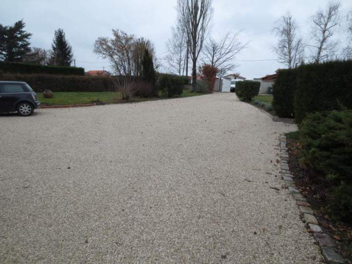 Création d'allée Bouzel