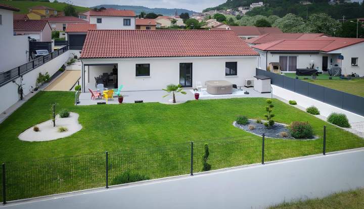 Clôture de jardin Bouzel